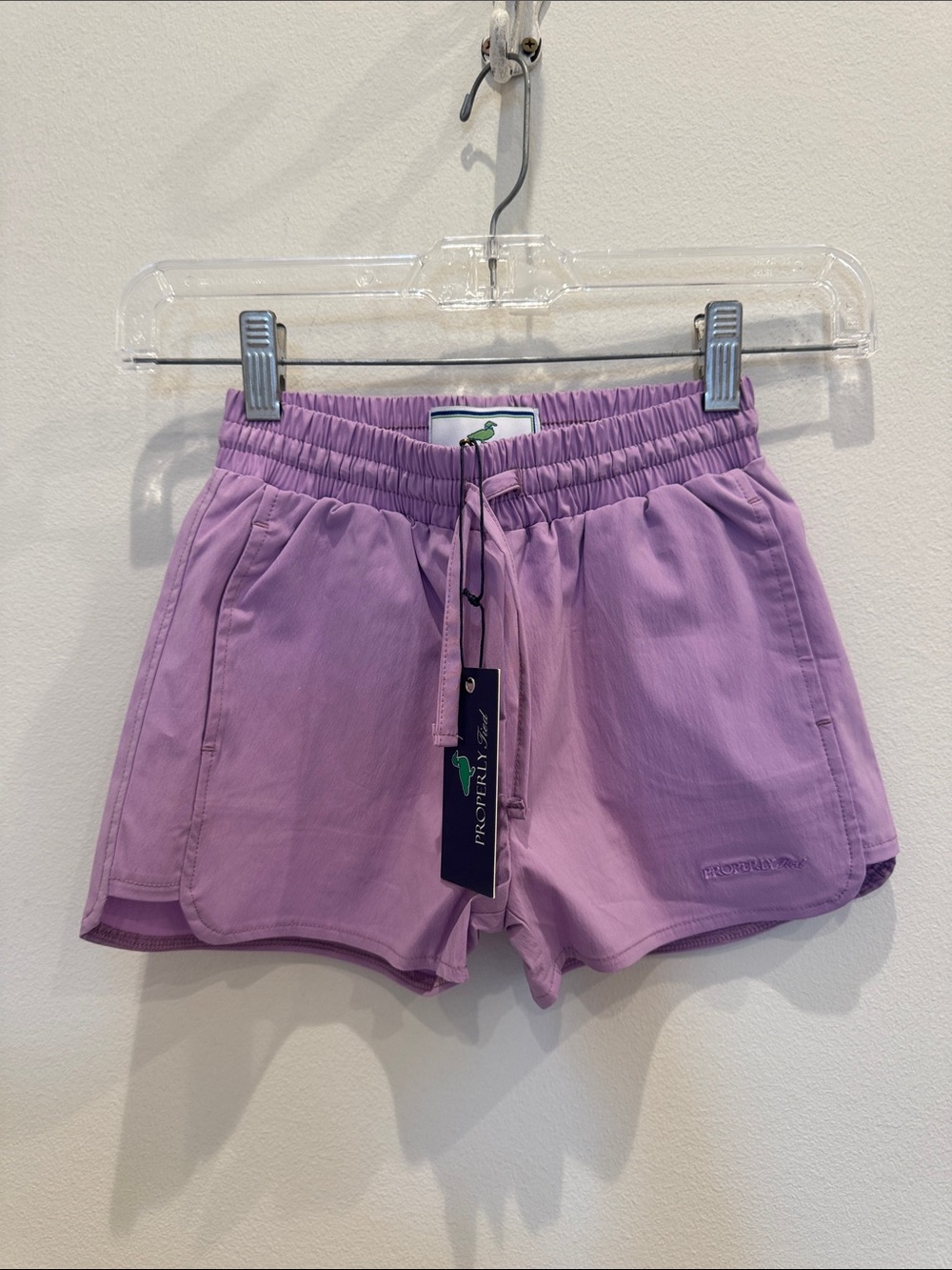 NWT Properly Tied Brook Short, Lilac Size 6
